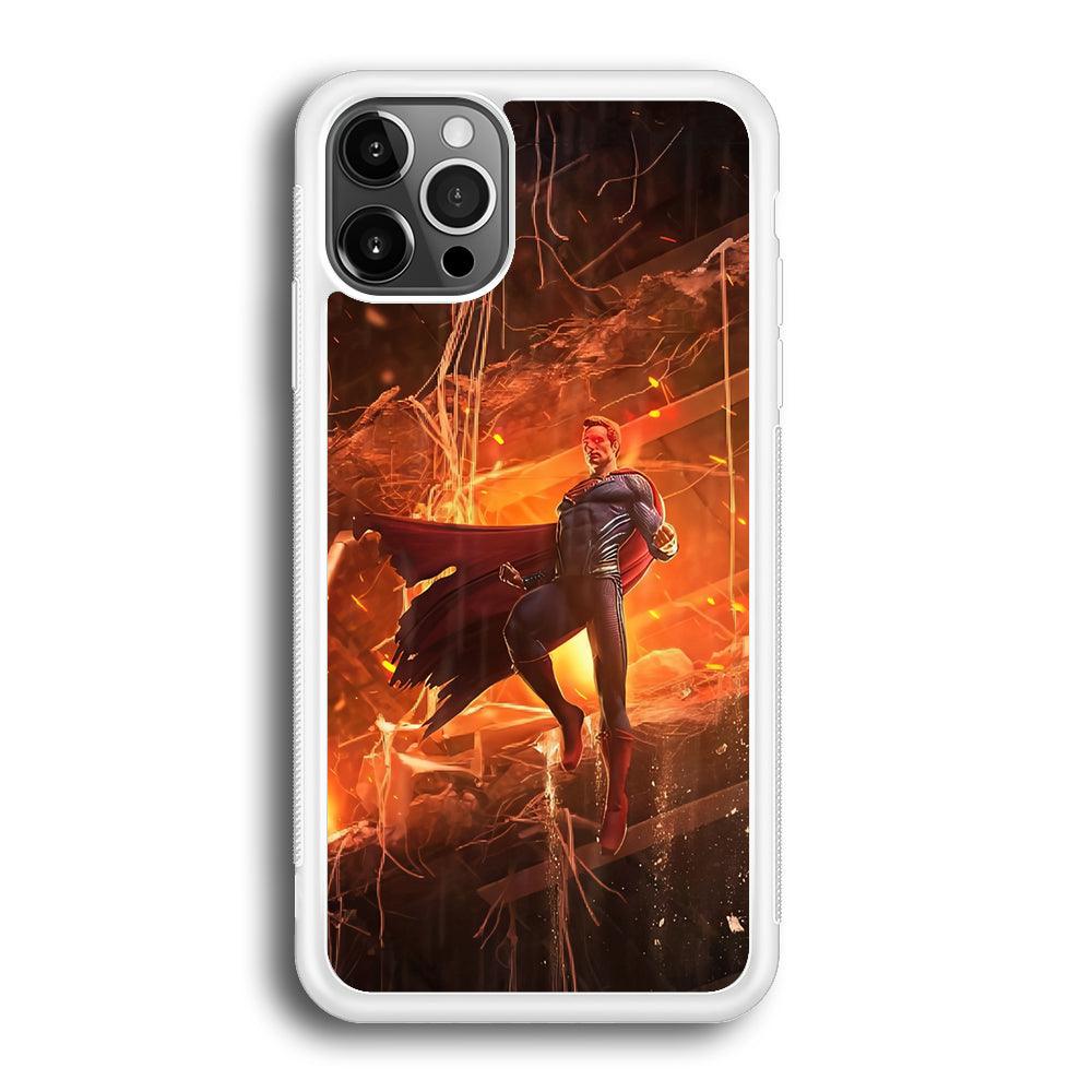 Superman Rise of Flaming Eye iPhone 12 Pro Max Case-Oxvistore