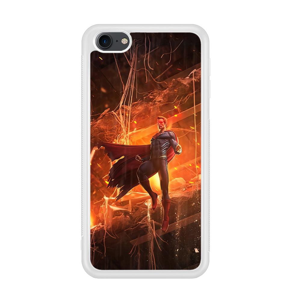 Superman Rise of Flaming Eye iPod Touch 6 Case-Oxvistore