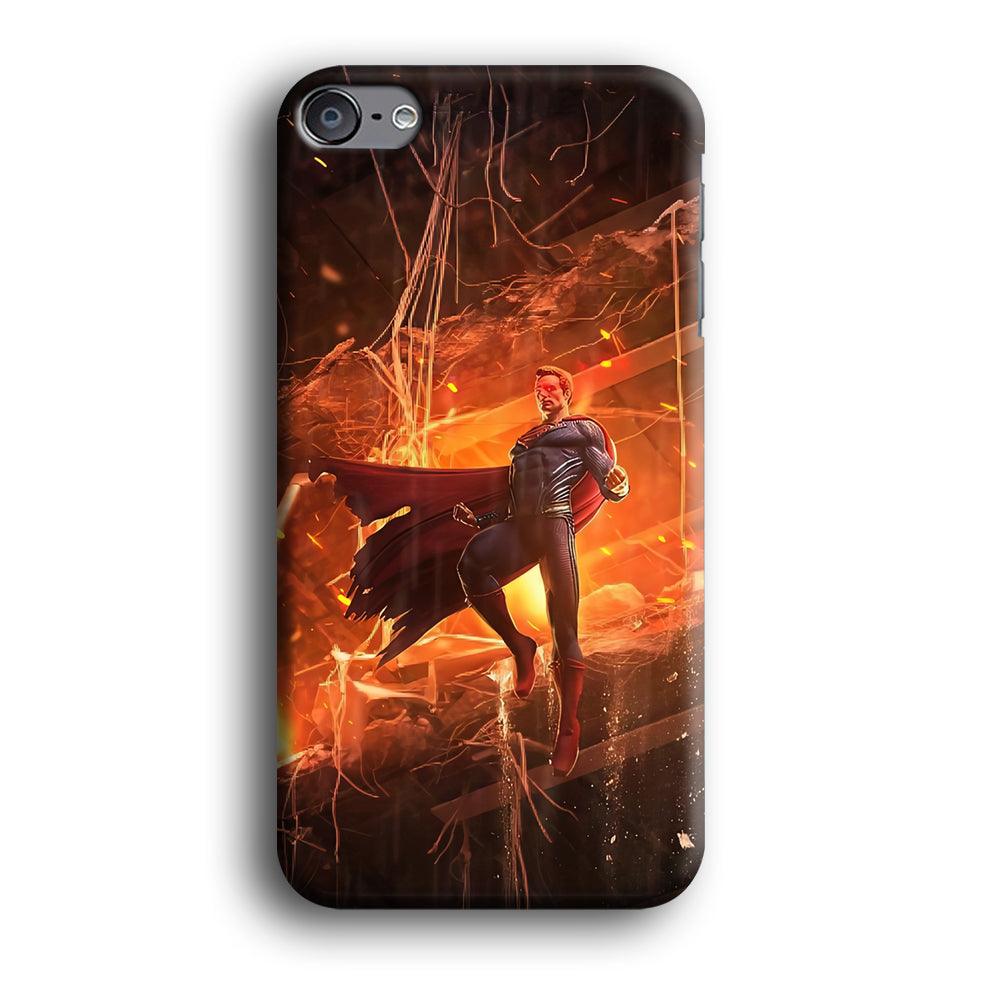 Superman Rise of Flaming Eye iPod Touch 6 Case-Oxvistore