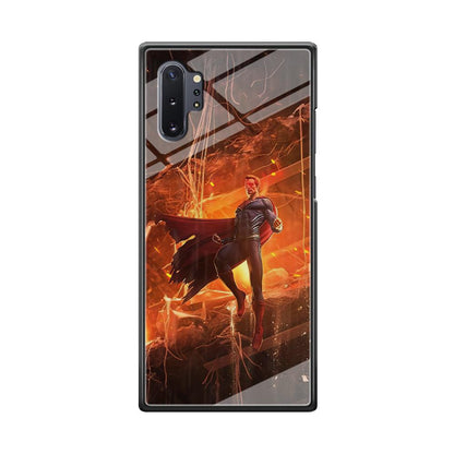 Superman Rise of Flaming Eye Samsung Galaxy Note 10 Plus Case-Oxvistore