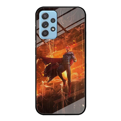 Superman Rise of Flaming Eye Samsung Galaxy A72 Case-Oxvistore