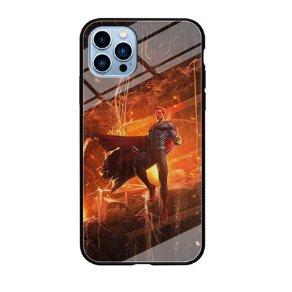 Superman Rise of Flaming Eye iPhone 12 Pro Max Case-Oxvistore