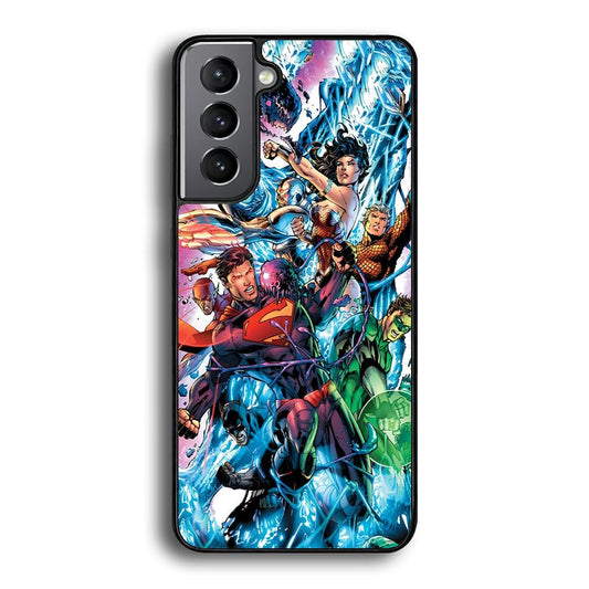 Superman Squad of Justice Samsung Galaxy S21 Case-Oxvistore