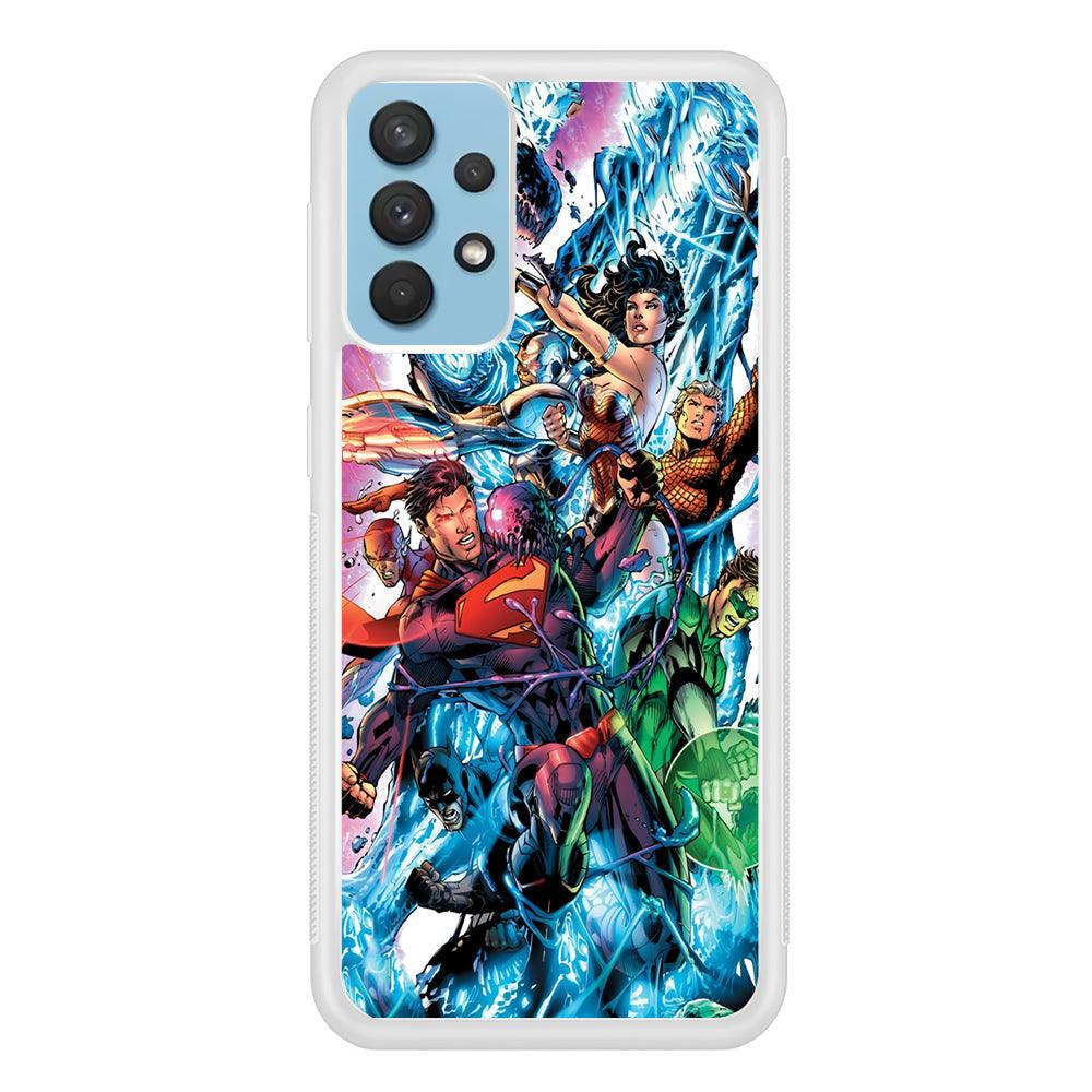 Superman Squad of Justice Samsung Galaxy A32 Case-Oxvistore