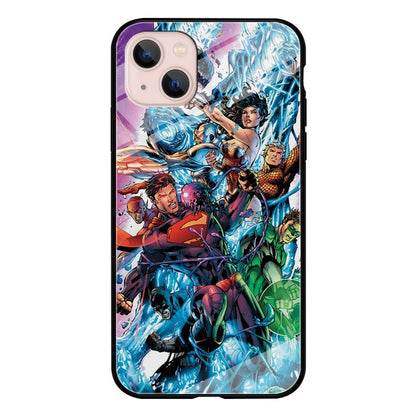 Superman Squad of Justice iPhone 14 Plus Case-Oxvistore