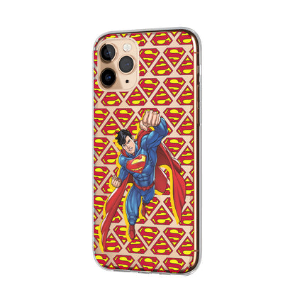 Superman The Struggle of a Hero Clear Soft Case