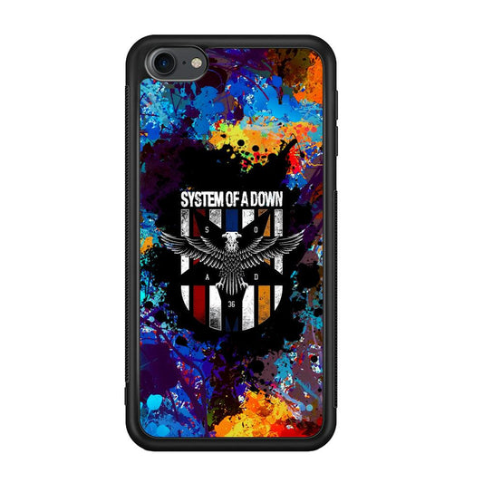 System of a Down Spraying The World iPod Touch 6 Case-Rubber Black (2D Case)-Oxvistore