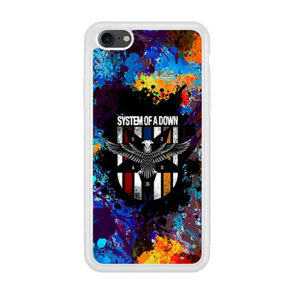 System of a Down Spraying The World iPhone 8 Case-Oxvistore