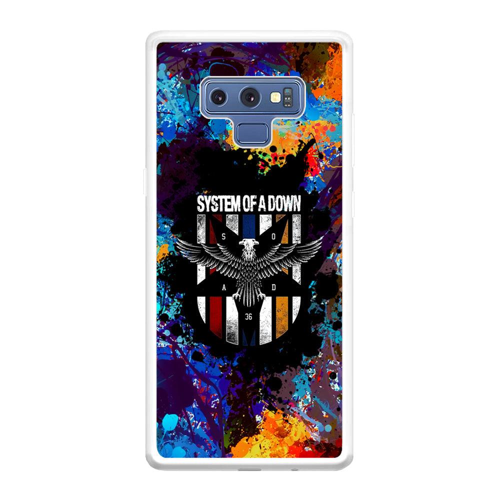 System of a Down Spraying The World Samsung Galaxy Note 9 Case-Oxvistore