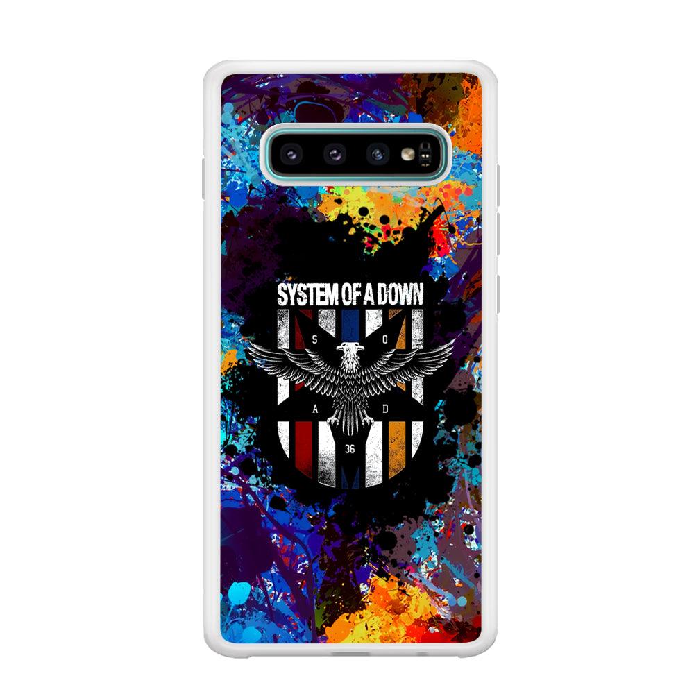 System of a Down Spraying The World Samsung Galaxy S10 Plus Case-Oxvistore