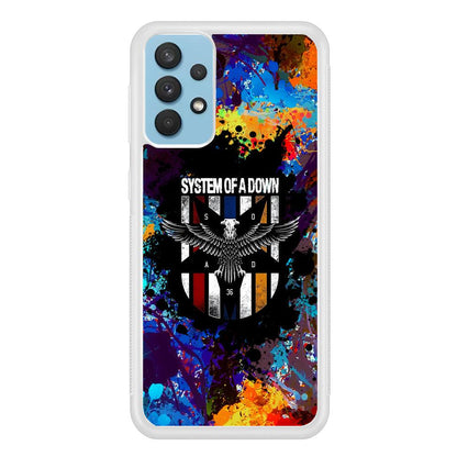 System of a Down Spraying The World Samsung Galaxy A32 Case-Oxvistore