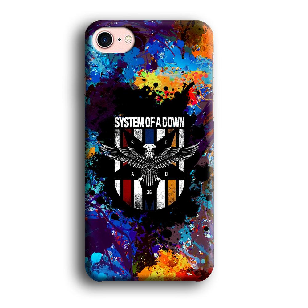 System of a Down Spraying The World iPhone 8 Case-Oxvistore