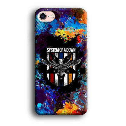 System of a Down Spraying The World iPhone 8 Case-Oxvistore