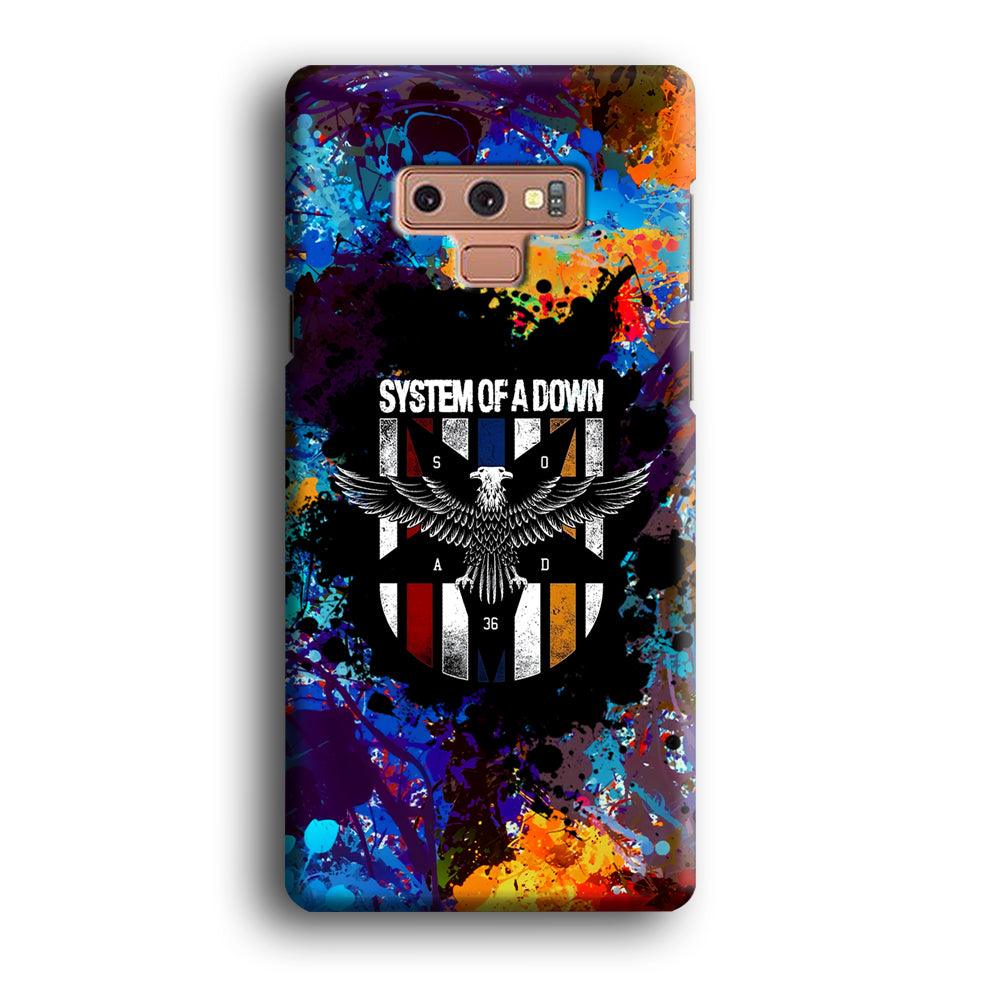 System of a Down Spraying The World Samsung Galaxy Note 9 Case-Oxvistore