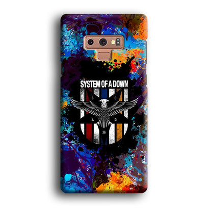 System of a Down Spraying The World Samsung Galaxy Note 9 Case-Oxvistore