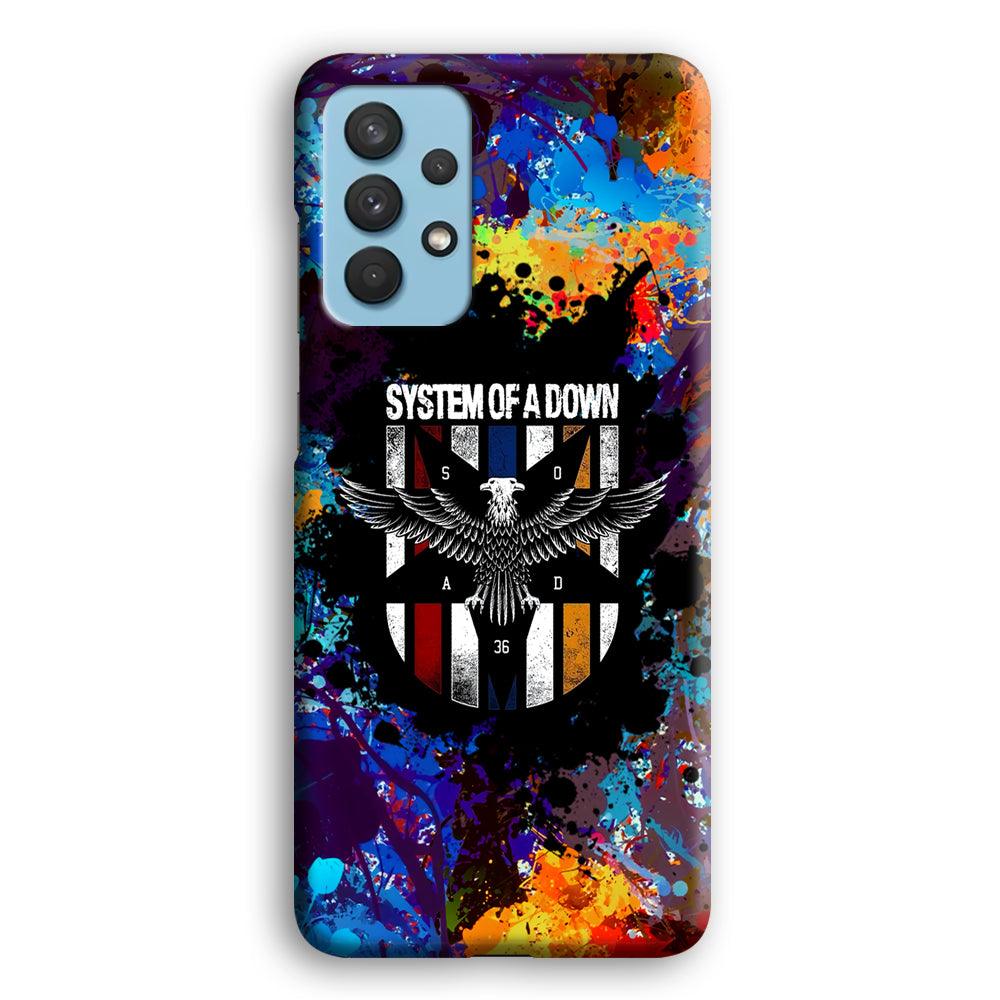 System of a Down Spraying The World Samsung Galaxy A32 Case-Oxvistore