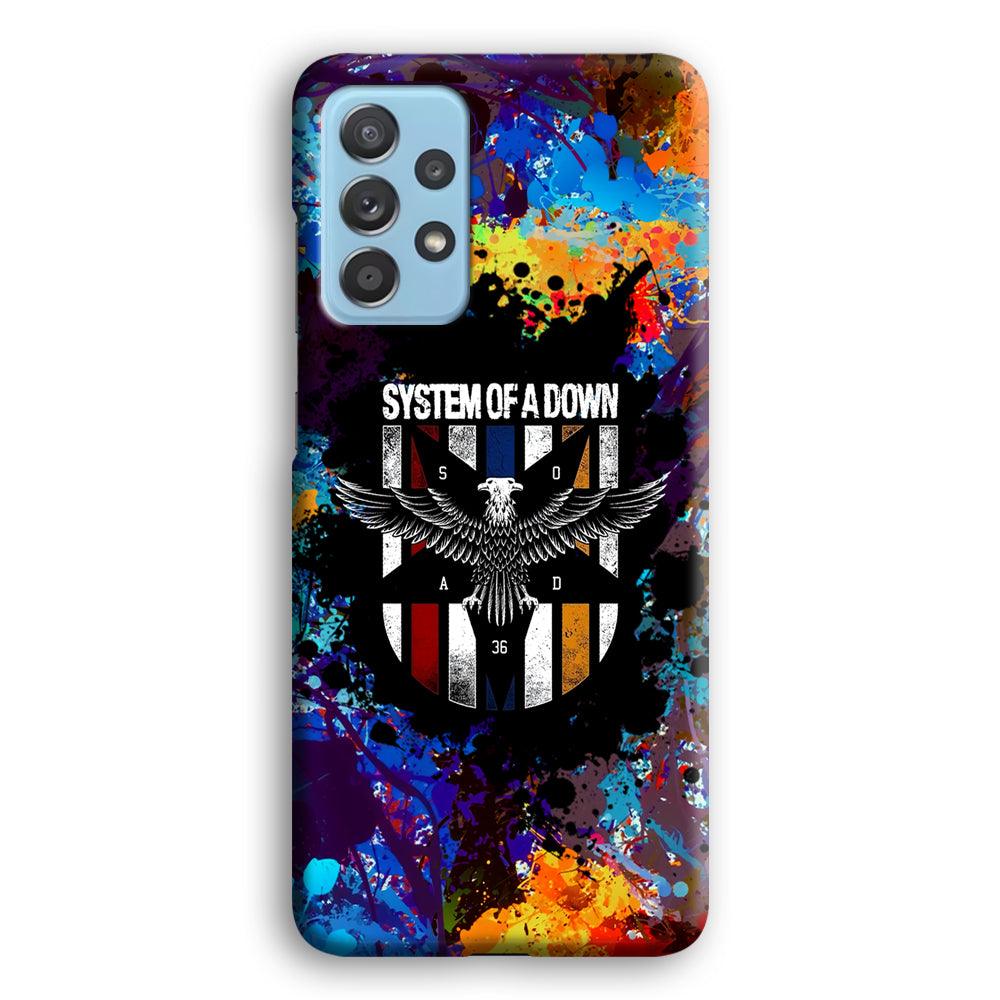 System of a Down Spraying The World Samsung Galaxy A52 Case-Oxvistore