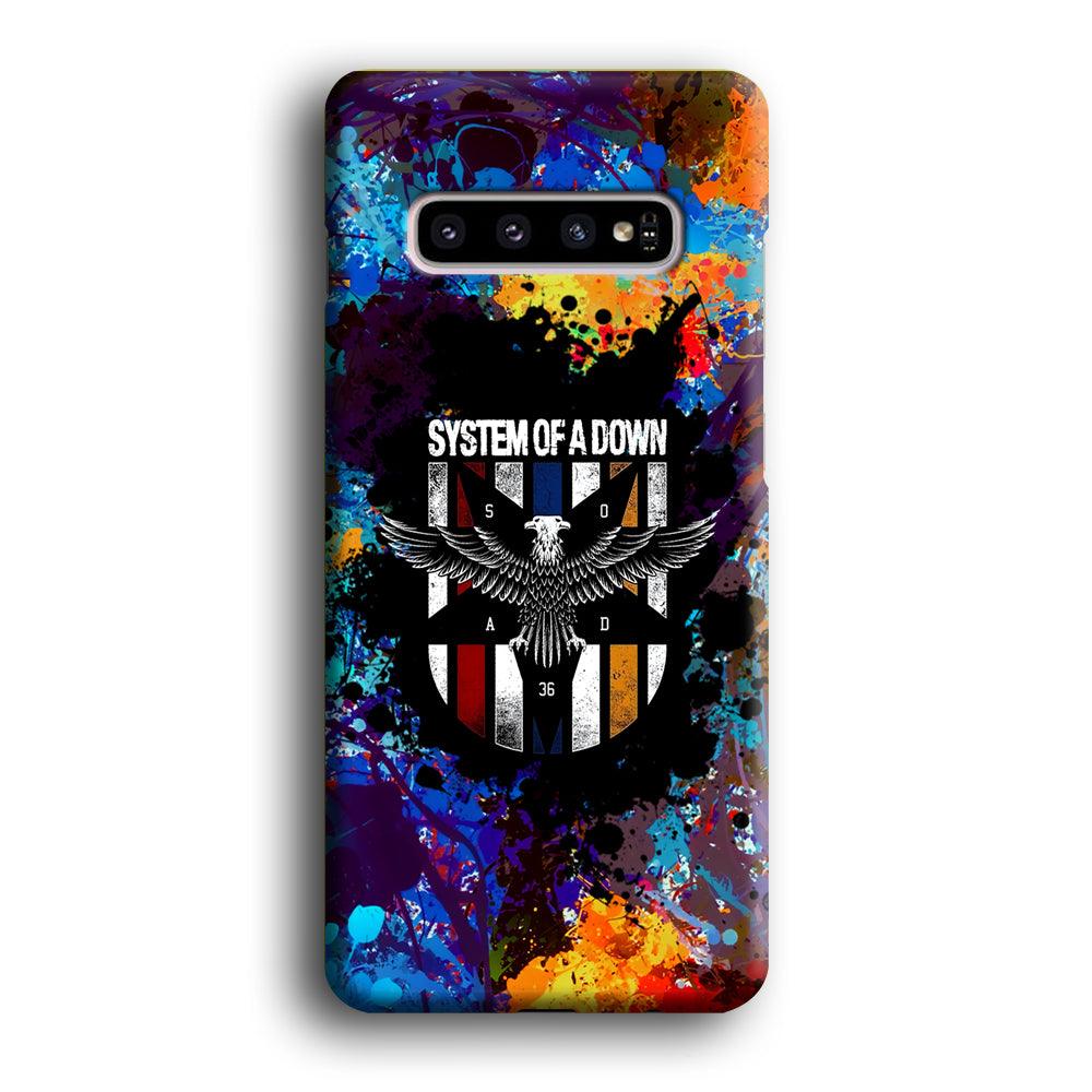 System of a Down Spraying The World Samsung Galaxy S10 Plus Case-Oxvistore