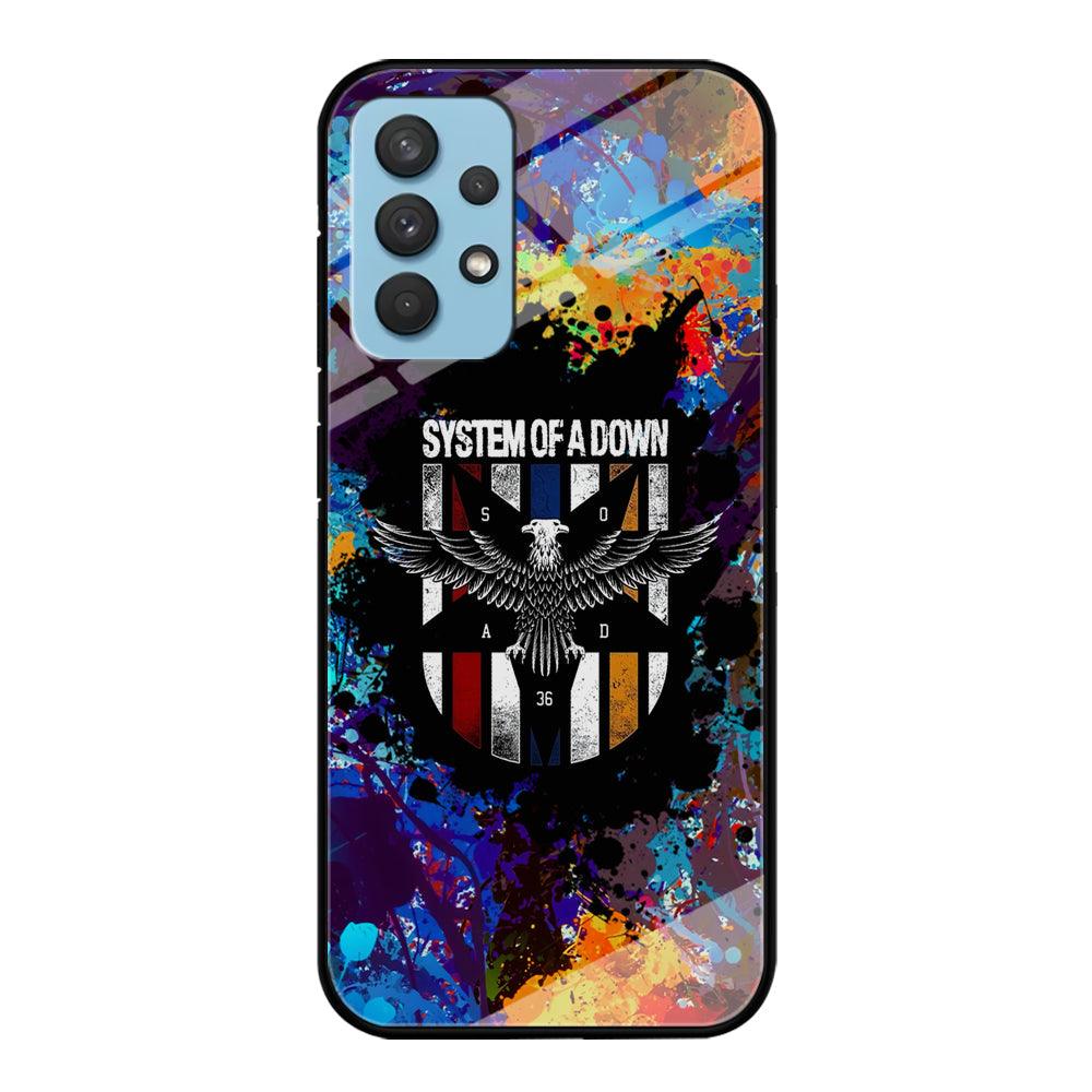 System of a Down Spraying The World Samsung Galaxy A32 Case-Oxvistore