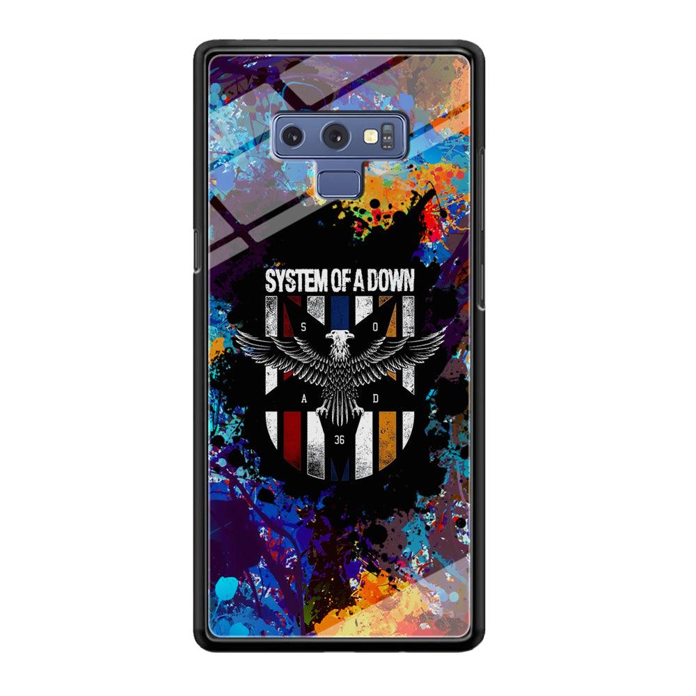 System of a Down Spraying The World Samsung Galaxy Note 9 Case-Oxvistore