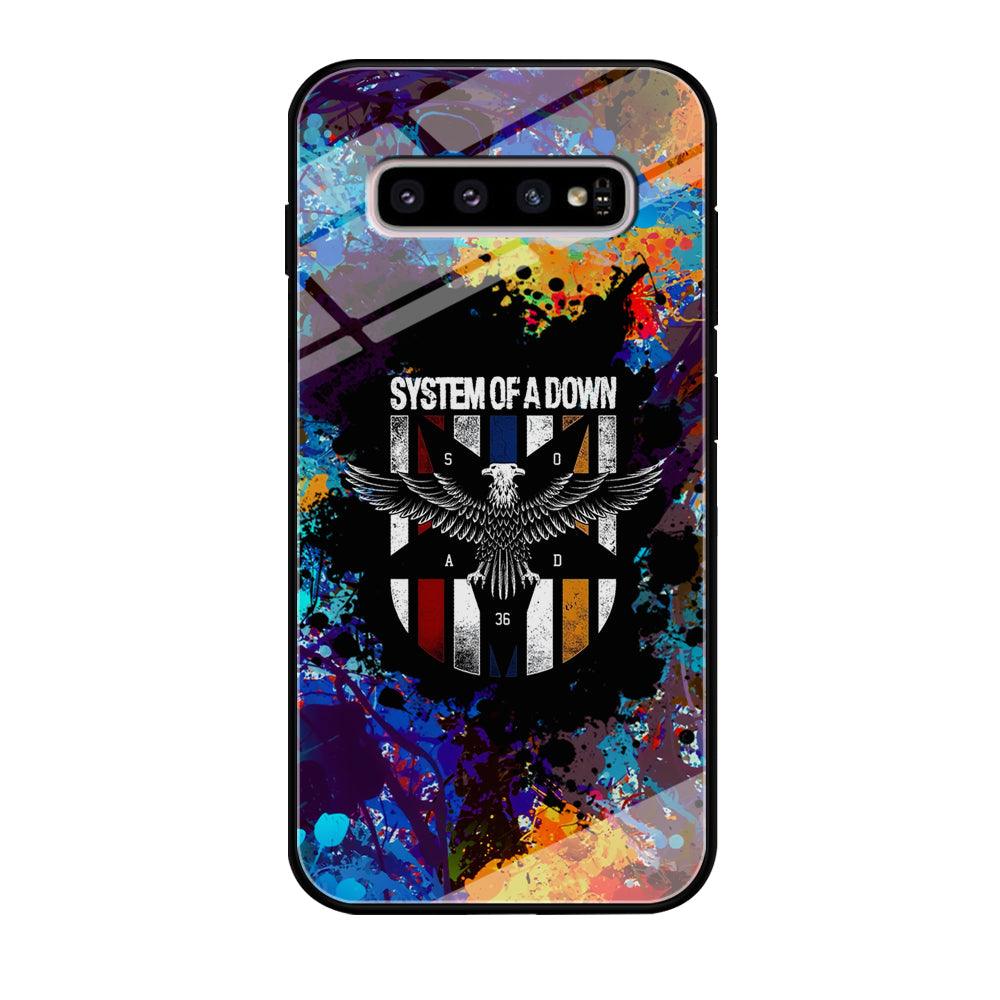 System of a Down Spraying The World Samsung Galaxy S10 Plus Case-Oxvistore