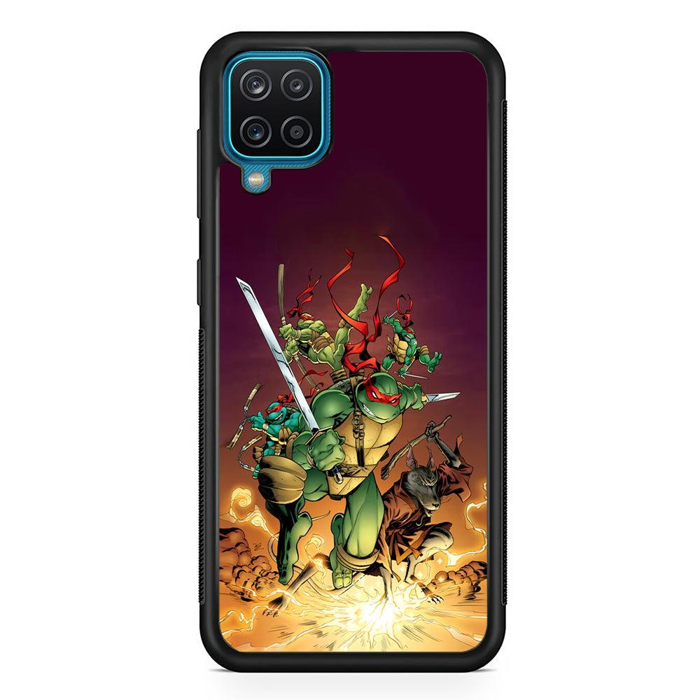 TMNT Busy Turtle Samsung Galaxy A12 Case-Oxvistore