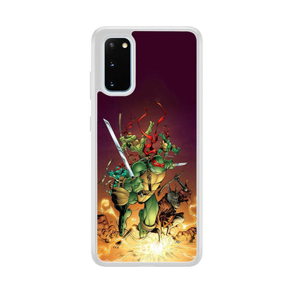 TMNT Busy Turtle Samsung Galaxy S20 Case-Oxvistore