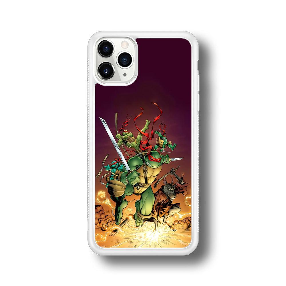 TMNT Busy Turtle iPhone 11 Pro Max Case-Oxvistore