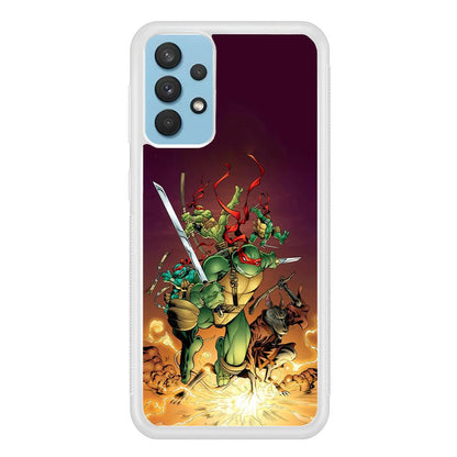 TMNT Busy Turtle Samsung Galaxy A32 Case-Oxvistore