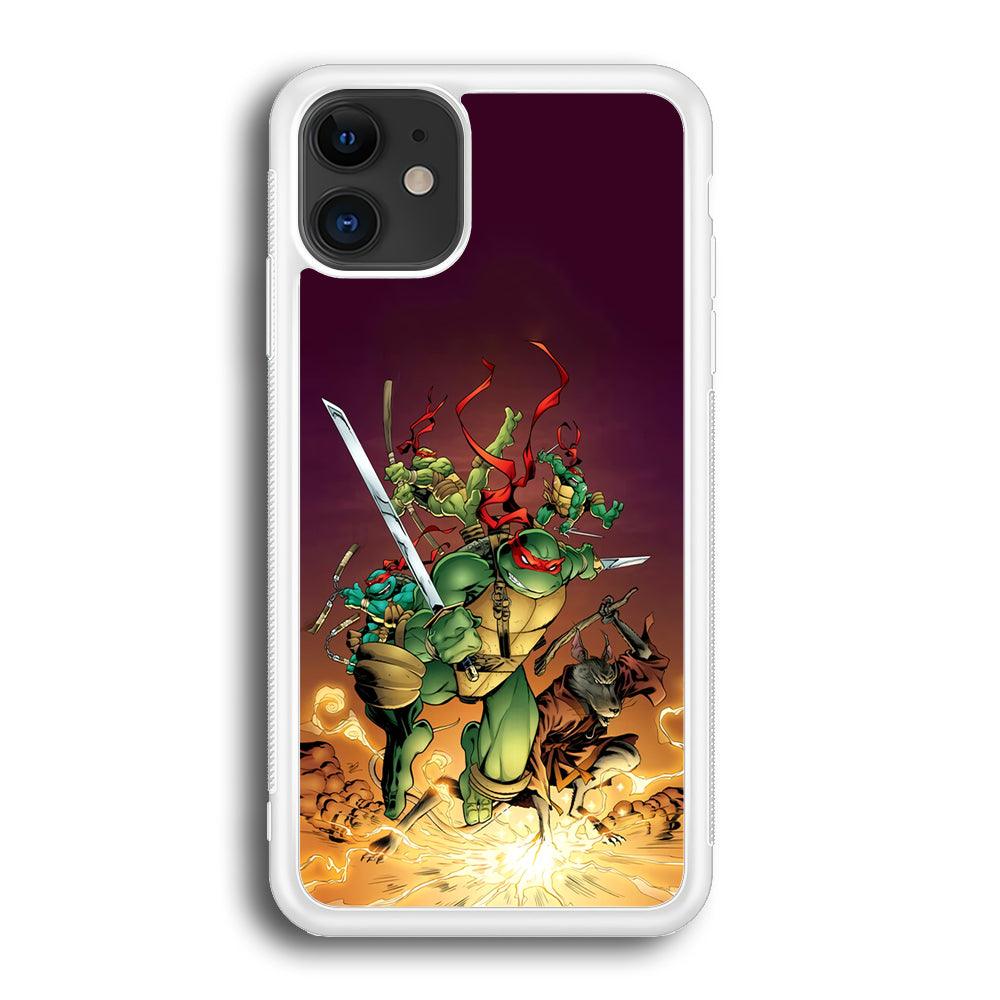 TMNT Busy Turtle iPhone 12 Case-Oxvistore