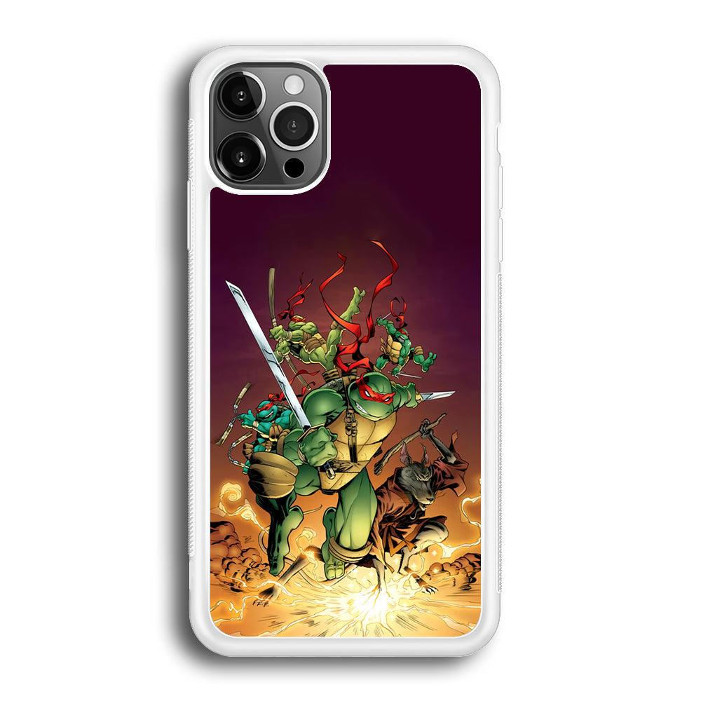 TMNT Busy Turtle iPhone 12 Pro Max Case-Oxvistore