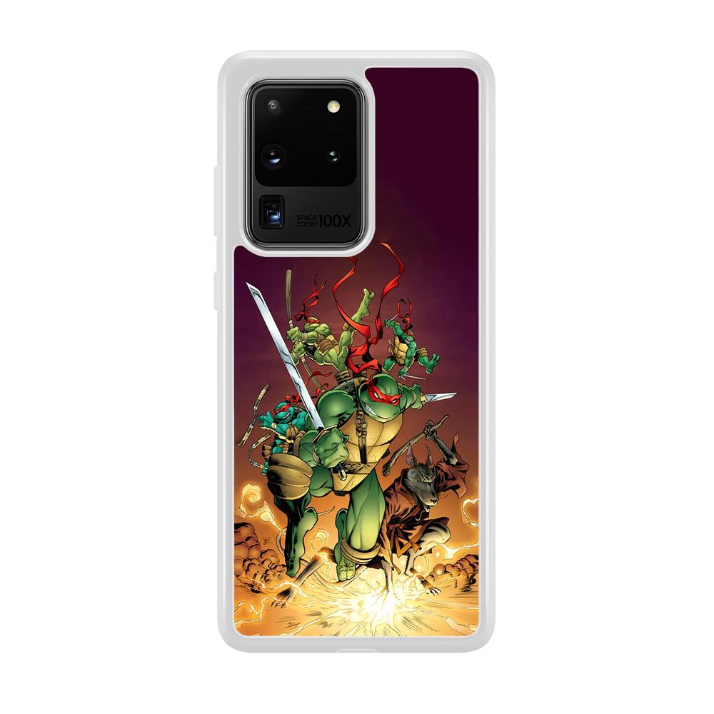 TMNT Busy Turtle Samsung Galaxy S20 Ultra Case-Oxvistore