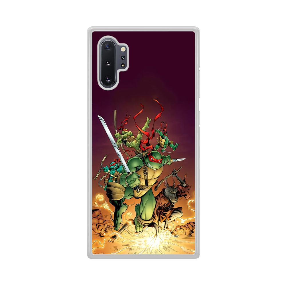 TMNT Busy Turtle Samsung Galaxy Note 10 Plus Case-Oxvistore