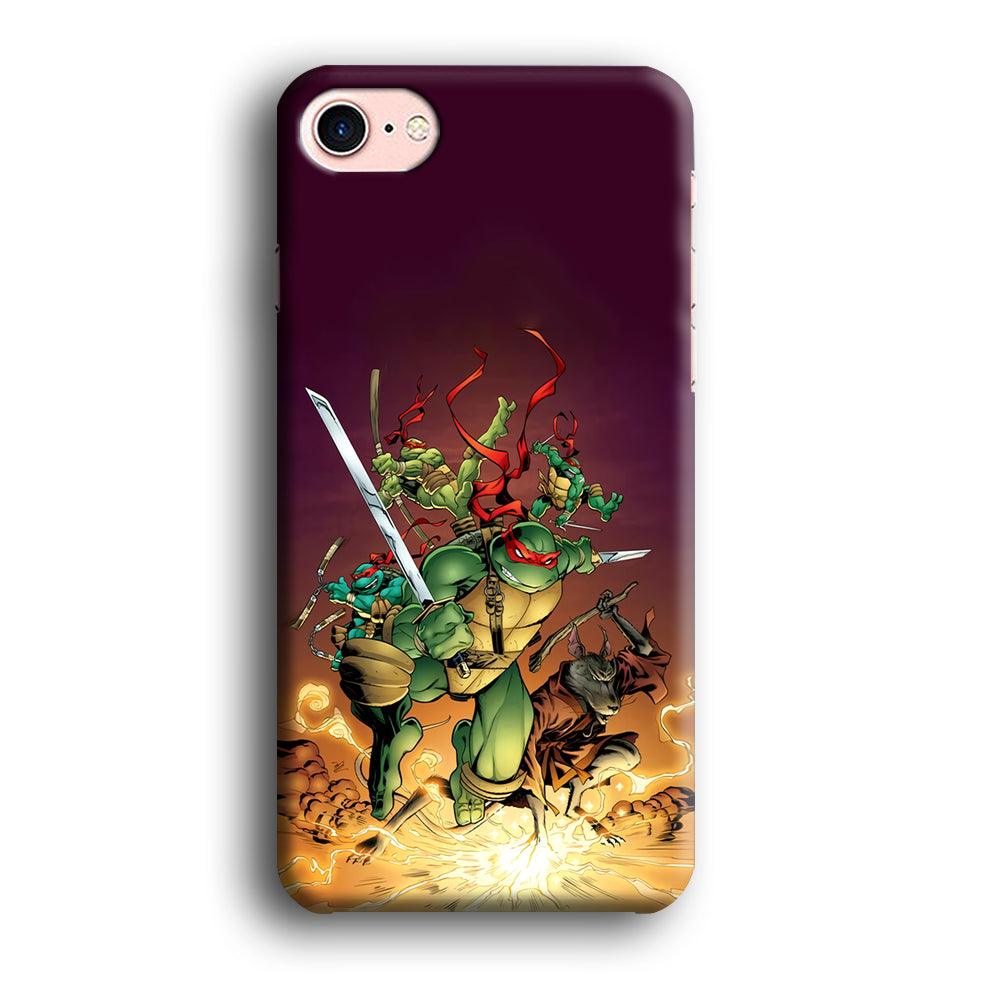 TMNT Busy Turtle iPhone 7 Case-Oxvistore