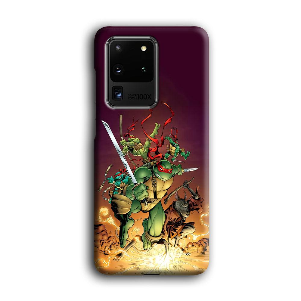 TMNT Busy Turtle Samsung Galaxy S20 Ultra Case-Oxvistore