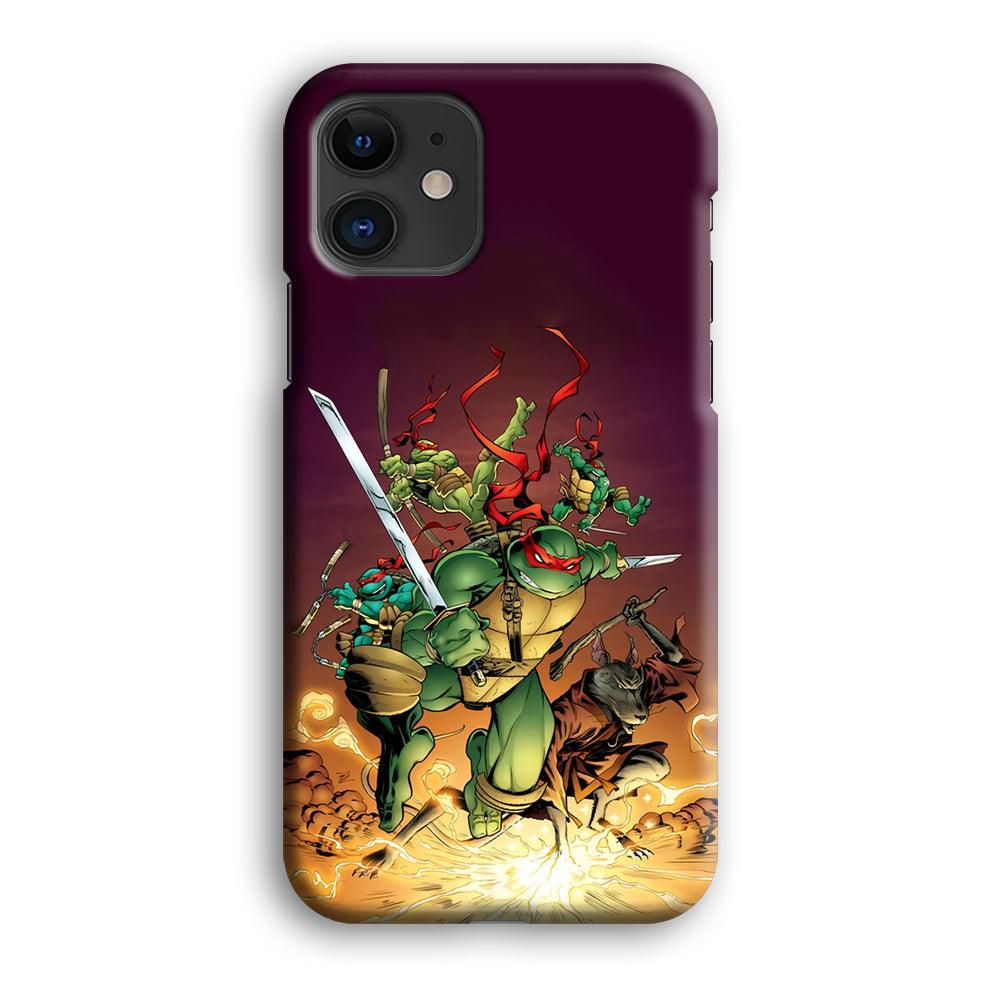 TMNT Busy Turtle iPhone 12 Case-Oxvistore