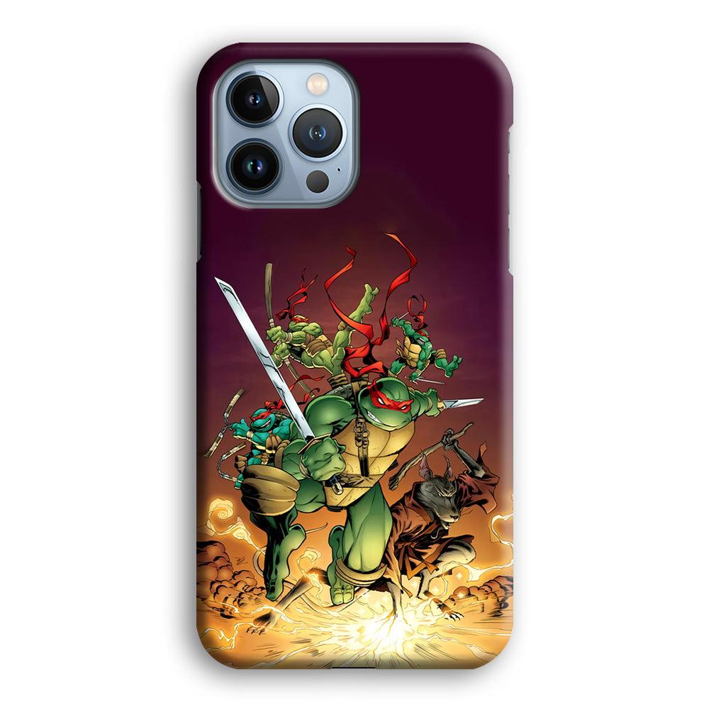 TMNT Busy Turtle iPhone 14 Pro Max Case-Oxvistore