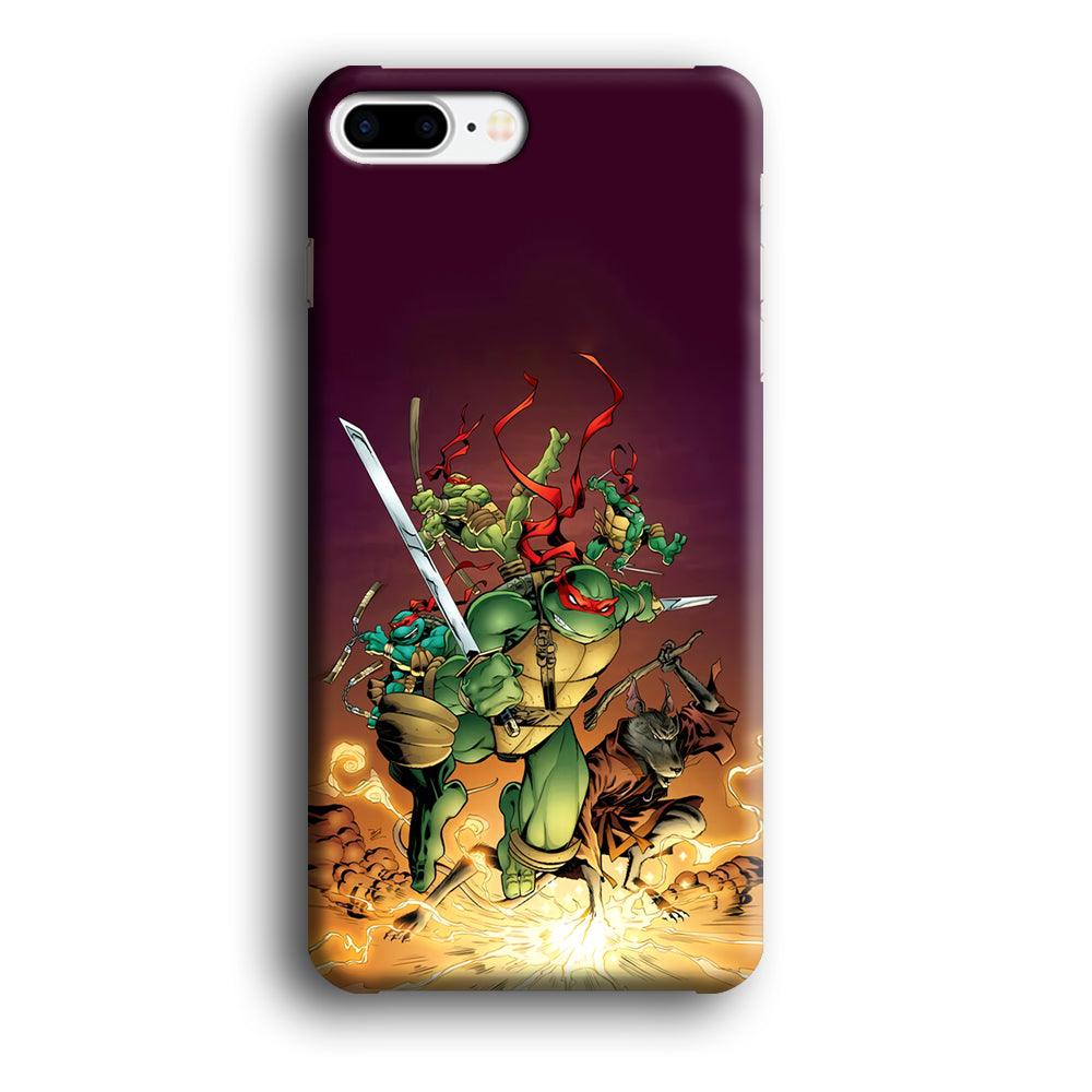 TMNT Busy Turtle iPhone 8 Plus Case-Oxvistore