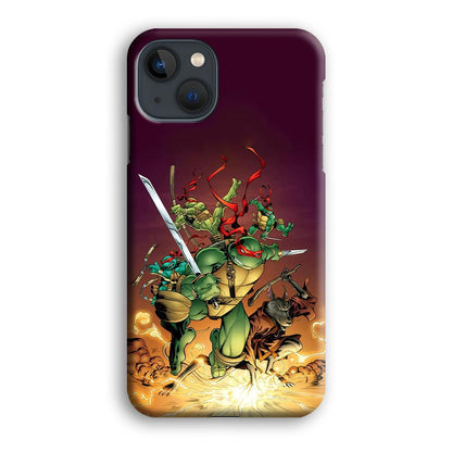 TMNT Busy Turtle iPhone 15 Plus Case-Oxvistore