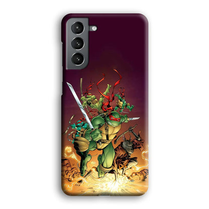 TMNT Busy Turtle Samsung Galaxy S21 Plus Case-Oxvistore