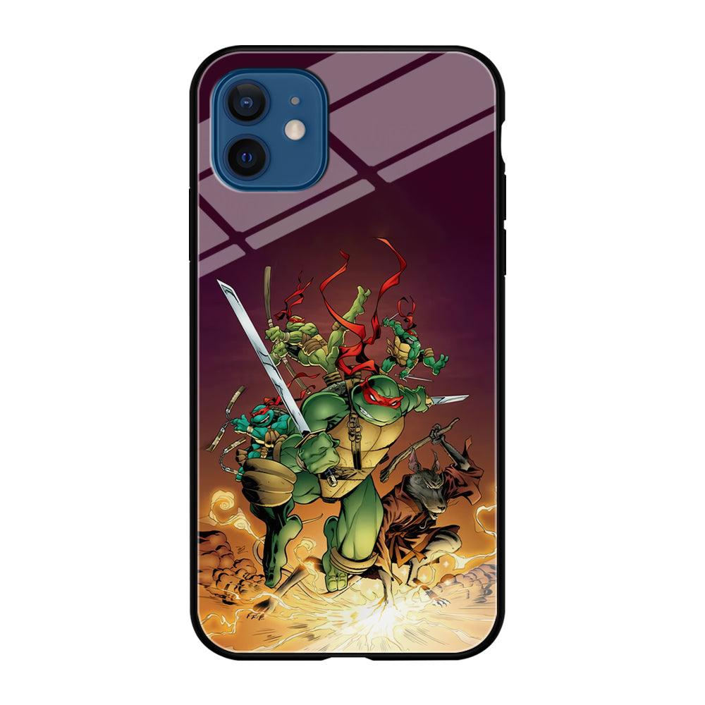 TMNT Busy Turtle iPhone 12 Case-Oxvistore