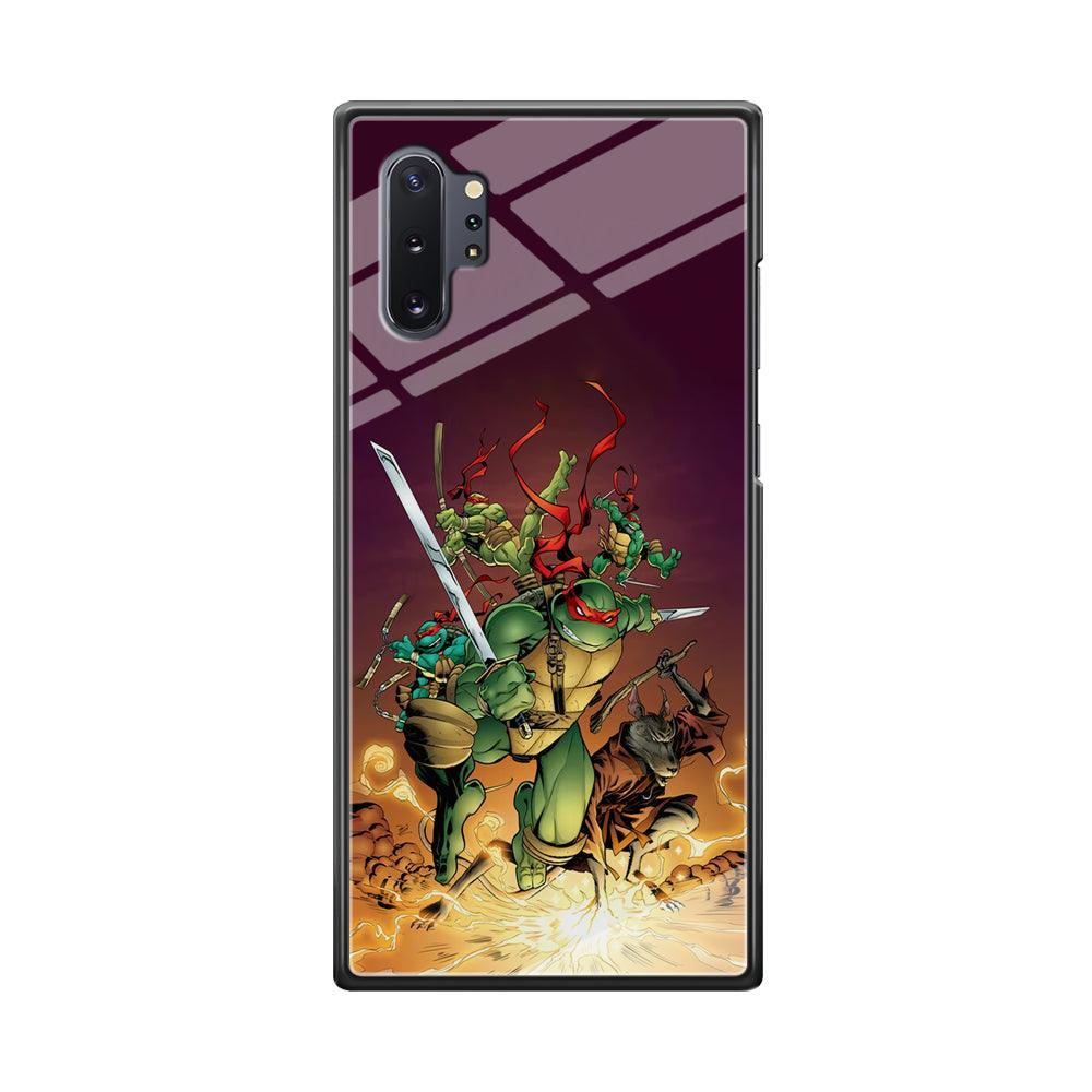 TMNT Busy Turtle Samsung Galaxy Note 10 Plus Case-Oxvistore