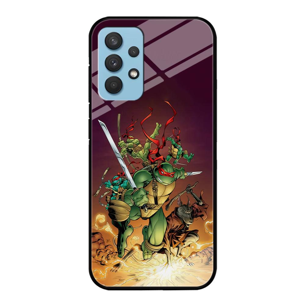 TMNT Busy Turtle Samsung Galaxy A32 Case-Oxvistore