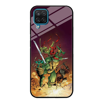 TMNT Busy Turtle Samsung Galaxy A12 Case-Oxvistore