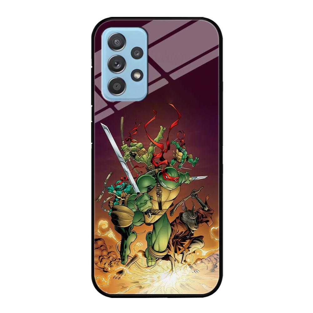 TMNT Busy Turtle Samsung Galaxy A52 Case-Oxvistore