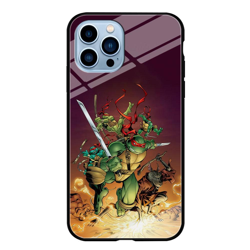 TMNT Busy Turtle iPhone 15 Pro Case-Oxvistore