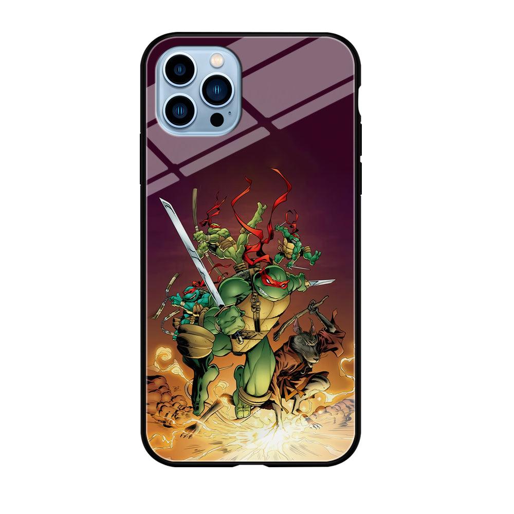 TMNT Busy Turtle iPhone 12 Pro Max Case-Oxvistore