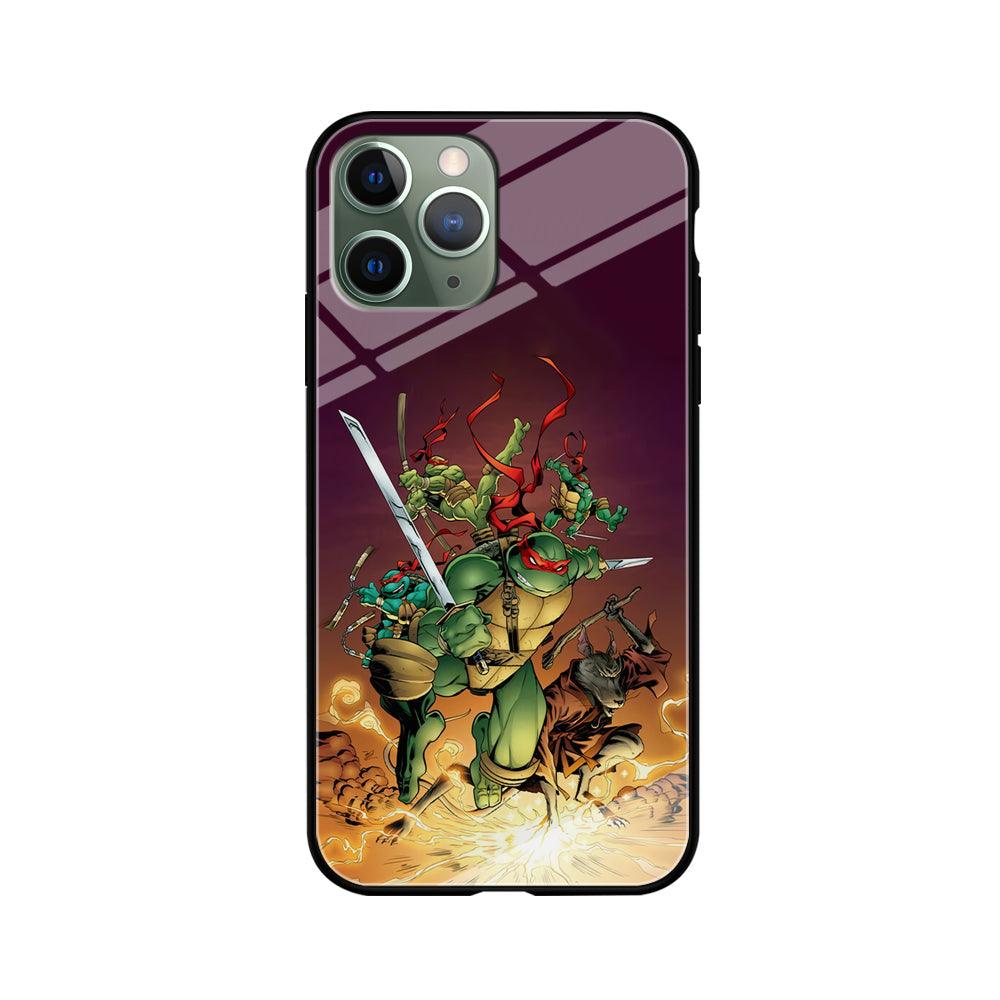 TMNT Busy Turtle iPhone 11 Pro Case-Oxvistore