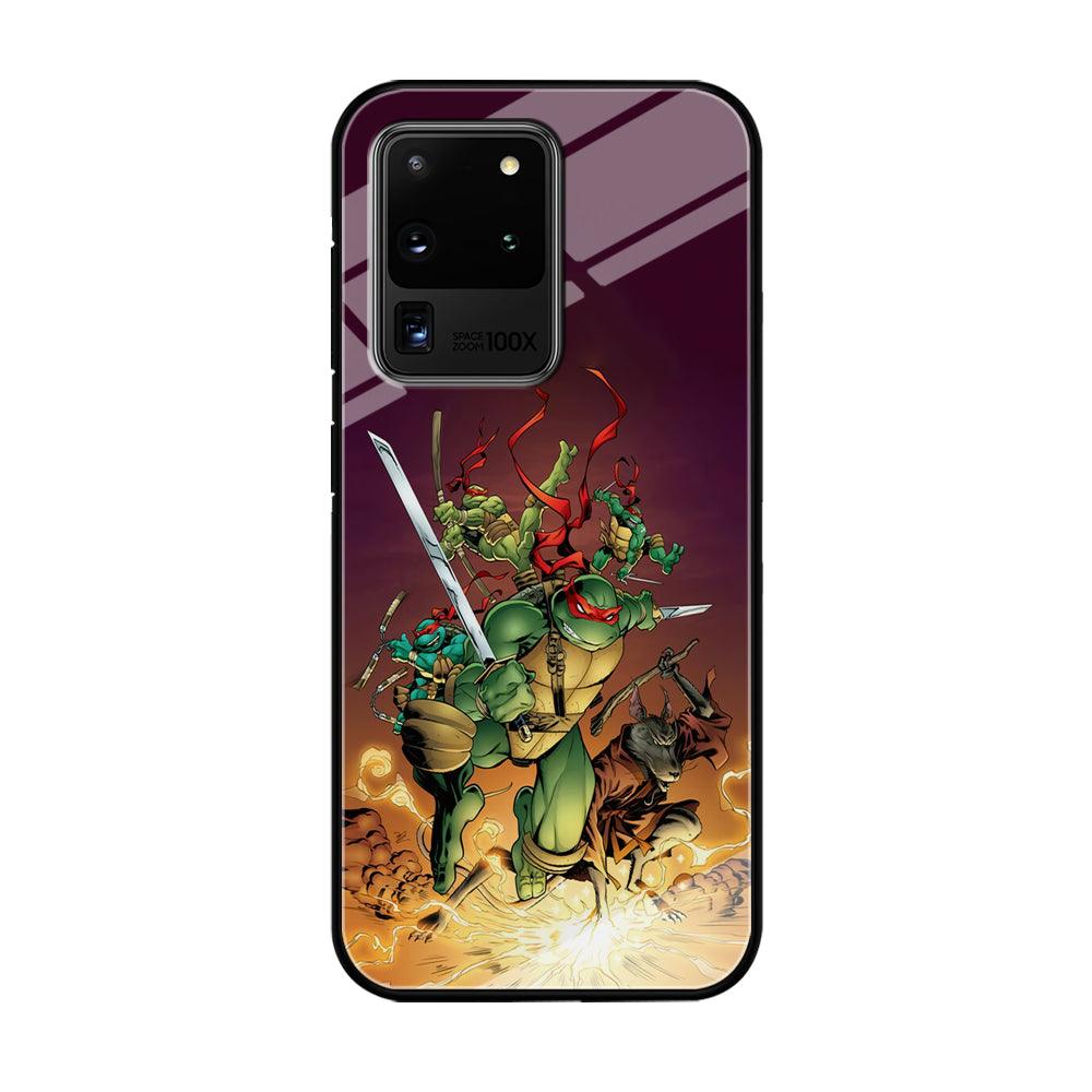 TMNT Busy Turtle Samsung Galaxy S20 Ultra Case-Oxvistore