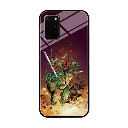 TMNT Busy Turtle Samsung Galaxy S20 Plus Case-Oxvistore